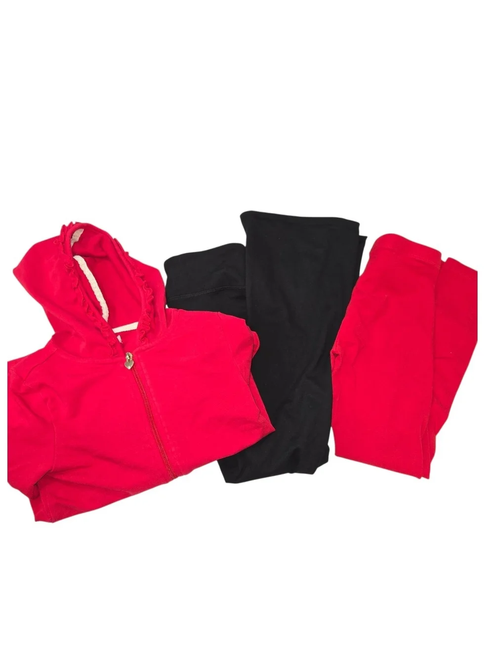 Tommy Bahama & 90 Degree Girls Bundle - Hoodie & 2x Leggings (1 NWT!) Size 7/8